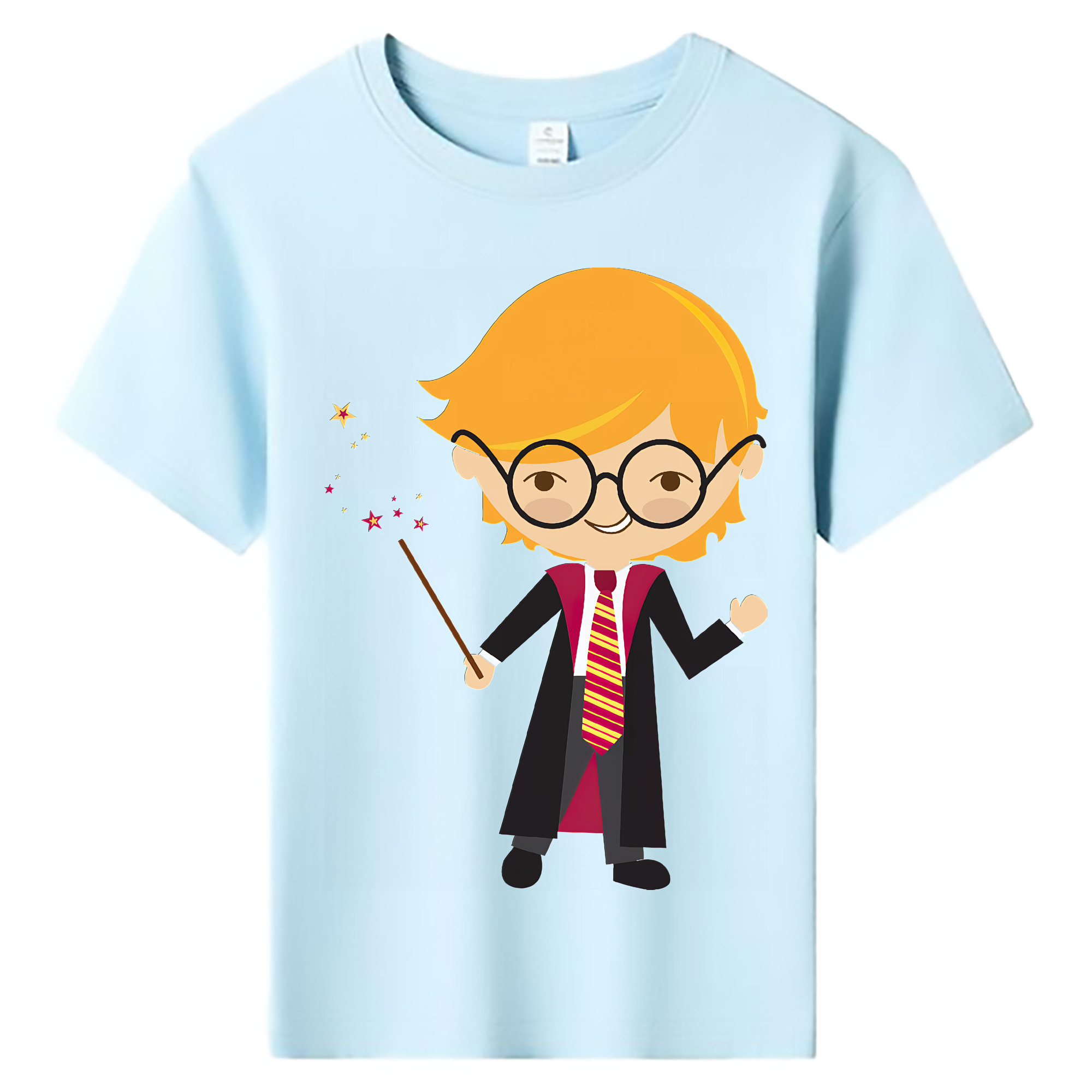 （画像用） Harry Potter ハリー・ポッターシリーズ 綿100％キッズTシャツ（フロントプリント）